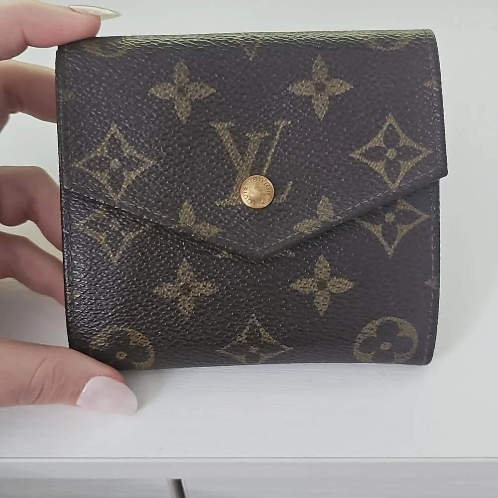 Louis Vuitton Brown Monogram Compact Wallet